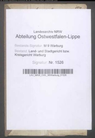 Erblasser: Bremer, (Witwe):