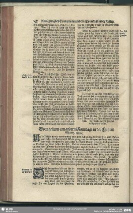Evangelium am andern Sonntage in der Fasten, Matth. am 15