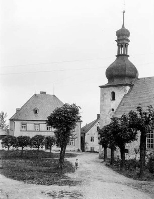 Dorfkirche St. Katharina : Katharinaberg (Hora Svate Kateriny/Tschechische Republik). Dorfkirche St. Katharina
