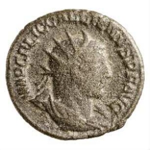 Münze, Antoninian, 259 n. Chr.