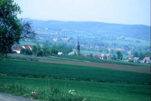 Blick auf Bodelwitz und Wernburg