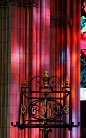 Frankreich. Bourgogne. Nievre. Nevers. Kathedrale Saint Cyr et Sainte Juliette. Innen