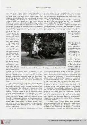 8: Natur und Kunst im Gartenbau