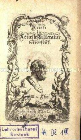 Briefe, die neueste Literatur betreffend, Jg. 1759