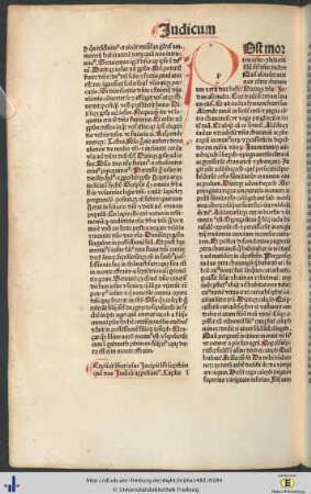Liber sopthim quem nos Judicum appellamus