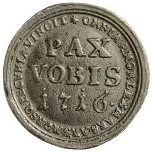 Medaille, 1716