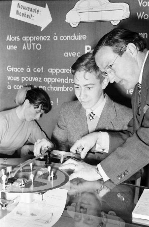 Basel: Autofahrschule im Modell