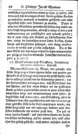 §. 6. Beruff zum amt nach Straßburg. Annehmung des gradus doctoratus. Heyrath