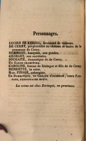 Si dieu le veut : comédie-vaudeville en trois actes