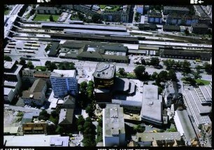 Freiburg: Hauptbahnhof, Gewerbebank, im Bau