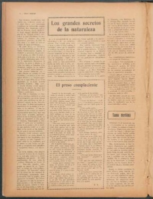 Los grandes secretos de la naturaleza