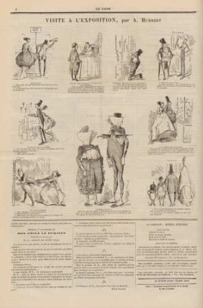 Visite à l´exposition, par A. Humbert