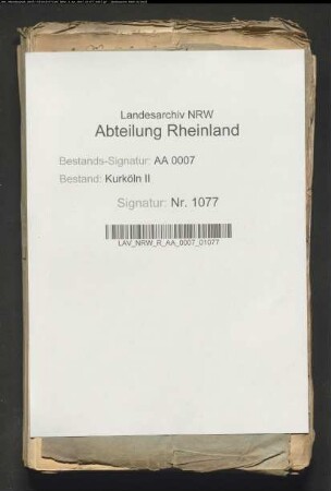 Landtagssachen; Einberufung, Antworten auf landständische Gravamina