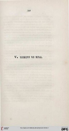 V: Voorwerpen van metaal