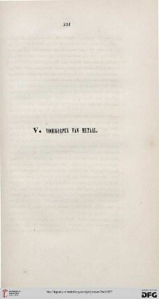 V: Voorwerpen van metaal