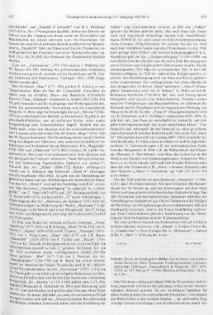 422-424 [Rezension] Schroer, Silvia, In Israel gab es Bilder