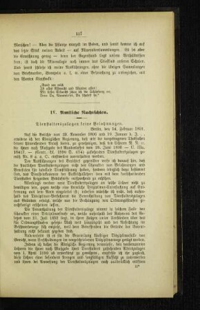 Dienstalterszulagen keine Belohnungen : amtliche Nachrichten