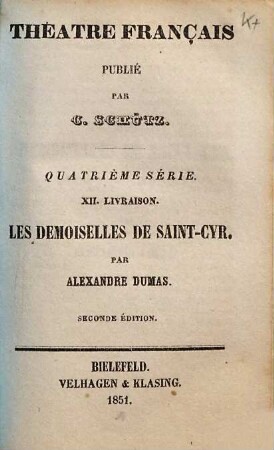 Les demoiselles de Saint-Cyr