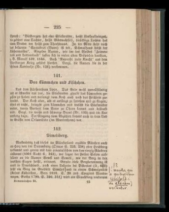 141. Das Lämmchen und Fischchen.