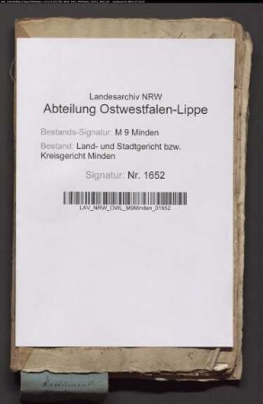 Sonstige: Meyer, Marie Elisabeth, geb. Glindemeyer:
