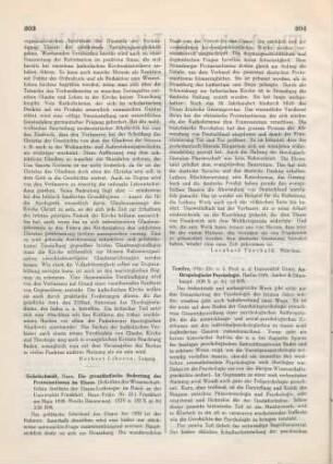 204-206 [Rezension] Tumlirz, Otto, Anthropologische Psychologie