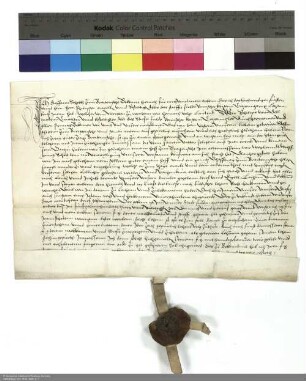 Revers Stephan Schotts bezüglich der Belehnung mit Gütern in Breitensee und bei Milz durch Philipp [Schenck zu Schweinsberg], Abt von Fulda