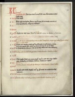 Calendarium festorum