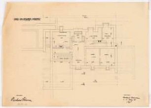 Wohnhaus Dr. Werner, Stuttgart: Grundriss KG 1:100