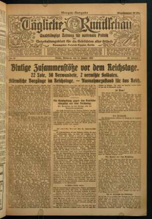 14. Januar (Nr. 24-25)
