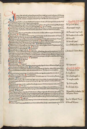 1r-4v, Incipit Tabula