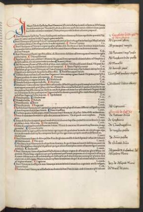 1r-4v, Incipit Tabula