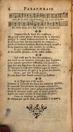 Paraphrase des Pseaumes de David ... : en vers