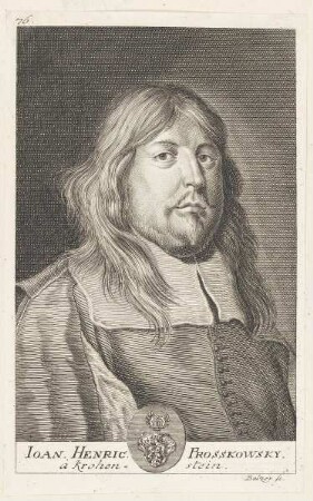 Bildnis des Ioan. Henric. Prosskowsky