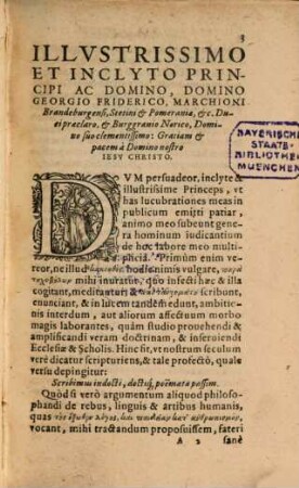 D. Nicolai Selnecceri Paedagogiae Christianae ... Pars ..., 1