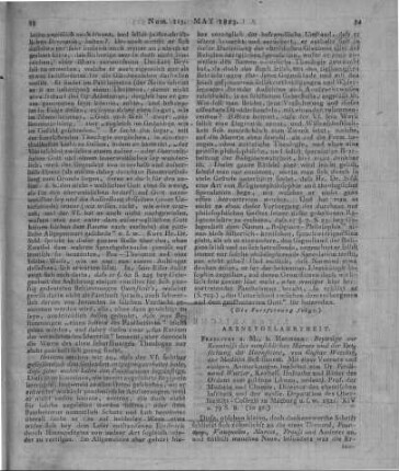 Wetzlar, G.: Beiträge zur Kenntniss des menschlichen Harnes und der Entstehung der Harnsteine. Mit einer Vorrede und einigen Anmerkungen begleitet v. F. Wurzer. Frankfurt am  Hermann 1821