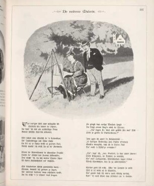 "De moderne Malerin"