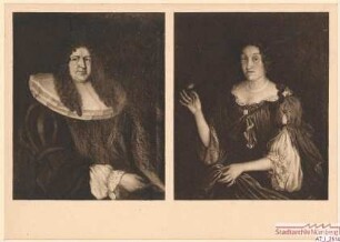 Johann Carl Schlüsselfelder und seine Frau Maria Helena, geborene Haller