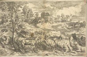 Landschaft mit Schafen (Opera Selectiora)
