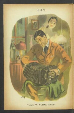 Tangos: "Mi último adiós" - [Dibujo]