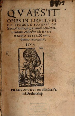 Quaestiones novae in Libellum de sphaera