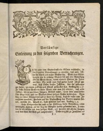 3-5, Vorlaeufige Einleitung zu den folgenden Betrachtungen