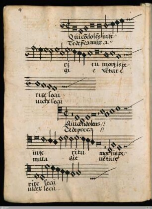 [Thomas Stoltzer] : Qui condolens