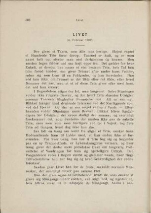 Livet (4. Februar 1902)