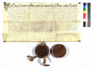 Bischof Damian Hartart verleiht Hohenlohe Bischofsheim.