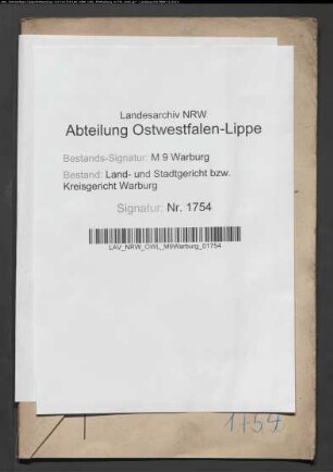 Erblasser: Köster, Johann: