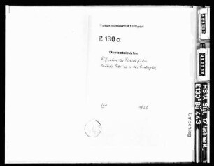 Aufnahme der Fürbitte für die deutsche Marine in das Kirchengebet