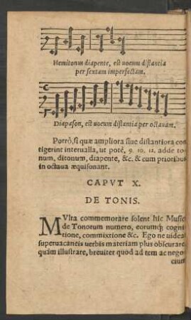 Caput X. De Tonis.
