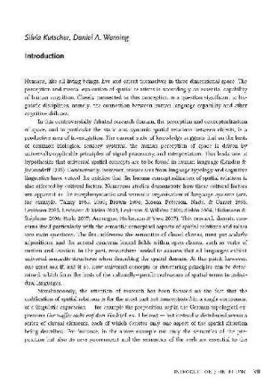 On ancient grammars of space. Introduction