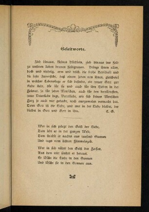 5, Geleitworte