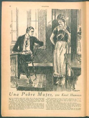 Una pobre mujer